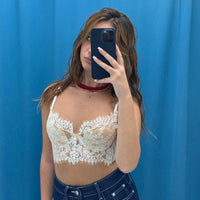 Bralette con ricami 6624