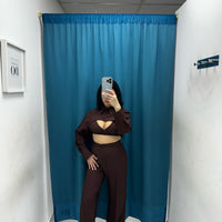 Coordinato top e pantalone 6333