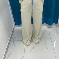 Pantalone di tuta con risvolto