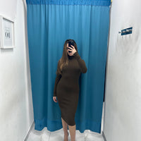 Vestito a costine 7003