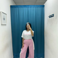Pantalone con bottoni laterali 96536