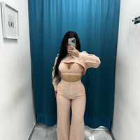 Coordinato top e pantalone 6333