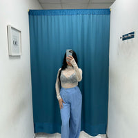 Pantalone wide leg 15592