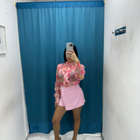 Camicia a fiori 81202