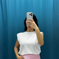Maglia con spalline 2572