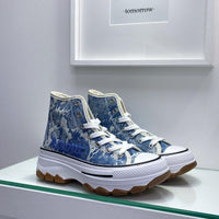 Scarpette a stivaletto denim 2158