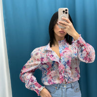 Camicia a fiori 81202