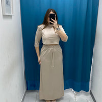 Coordinato maglia e gonna
