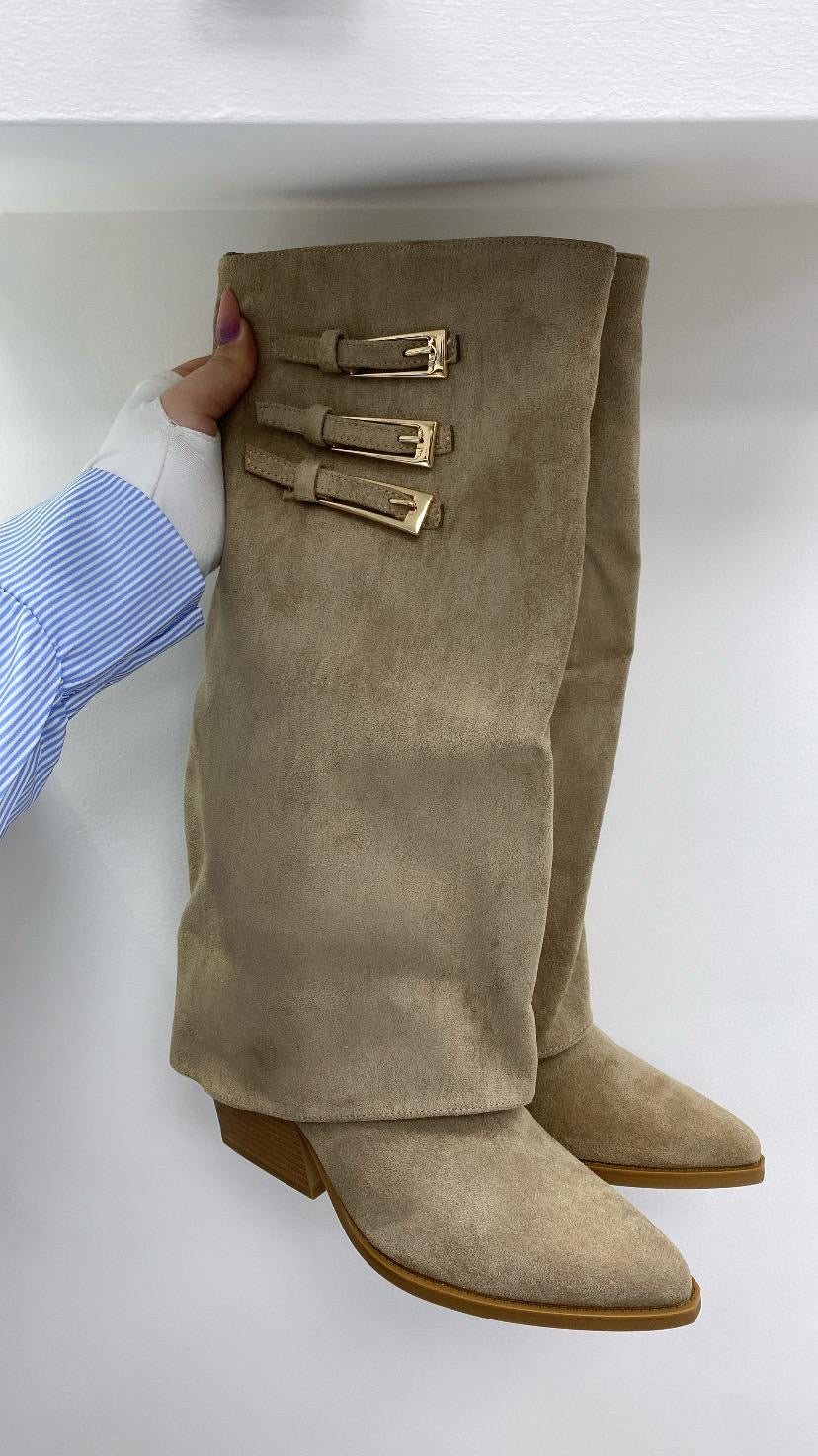 Camperos camoscio beige 7039