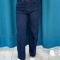 Jeans wide leg denim 1161