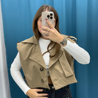 Gilet- Trench corto 2035