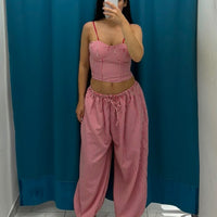 Coordinato"Gingham"-1395