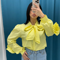 Camicia con fiocco 3491