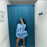 Giacca con rouches 86022