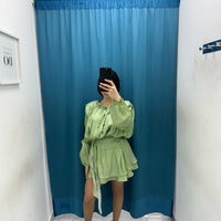 Vestito con balze 26501