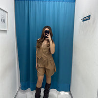 Gilet in ecopelle 87278