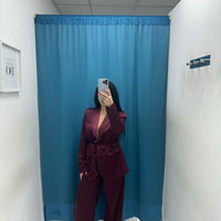 Tailleur satin 86025