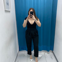 Pantalone slouchy 9104