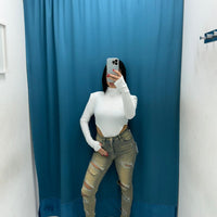 Jeans skinny strappi 3613