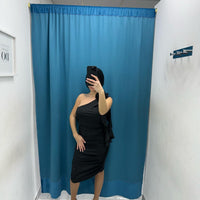 Vestito con fiore 10541