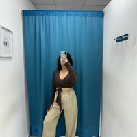 Pantalone wide leg 15592