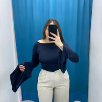 Body con scollo sul retro 5813