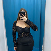 Vestito ricamato 6722
