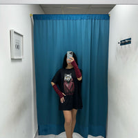 T-shirt con manicotti