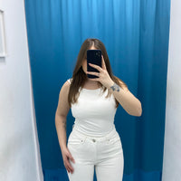 Body con scollo sul retro 8028