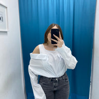 Camicia con scollo 9613
