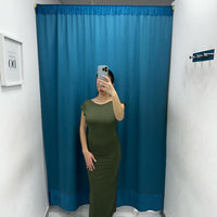 Vestito lungo con scollo sul retro 33994
