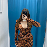 Vestito Leo con scollo 24854