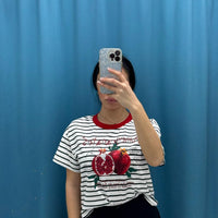 Maglia a righe 2485