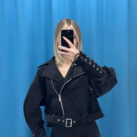 Urban Edge Crop Jacket - 6681