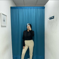 Pantalone slim fit beige 8870