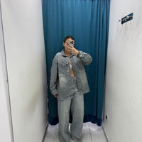 Coordinato in denim 3000/11131