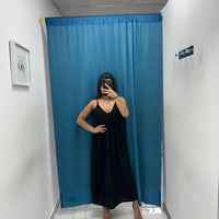 Vestito longuette in lino 9136