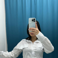 Camicia corta bianca 9595