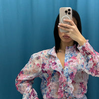 Camicia a fiori 81202