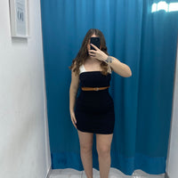 Vestito con cintura