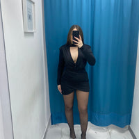 Vestito con scollo 24730