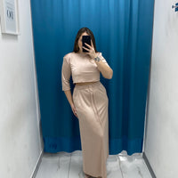 Coordinato maglia e gonna