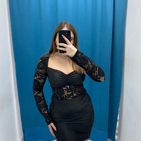 Vestito ricamato 6722