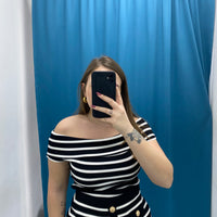 Maglia a righe 88032