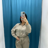 Camicia con brillantini 8335
