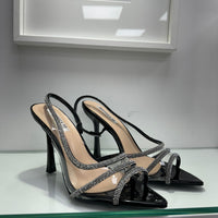Sandali shine black