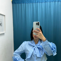 Camicia con fiocco 3491
