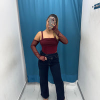 High Waist Jeans-3282