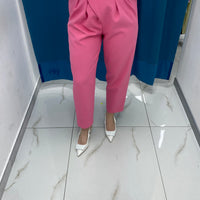 Pantalone slouchy 9104