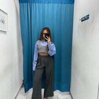Pantalone a palazzo con bottoni 6152